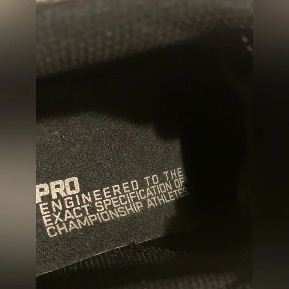 NIKE Alpha Pro Black Size 15 Cleats - Picture 11 of 16